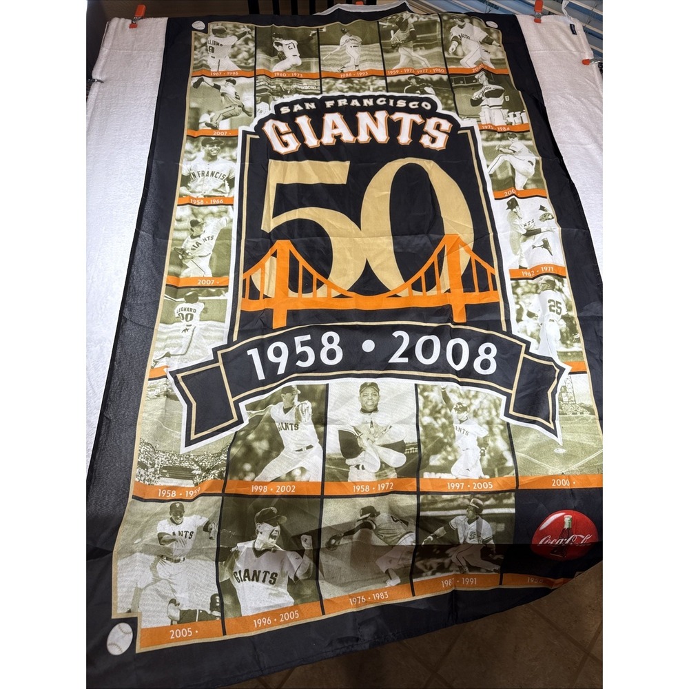 San Francisco Giants 2008‎ 50th Anniversary Banner